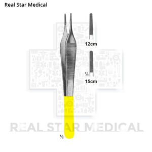 Dissecting Forceps with Tungsten Carbide Inserts