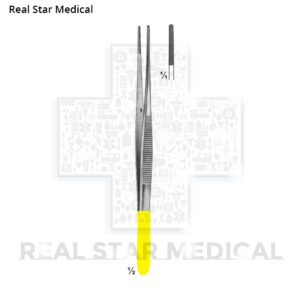 Dissecting Forceps with Tungsten Carbide Inserts