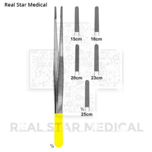 Dissecting Forceps with Tungsten Carbide Inserts