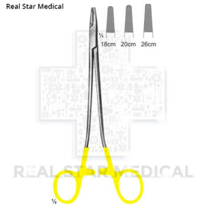 Needle holders with Tungsten Carbide Inserts