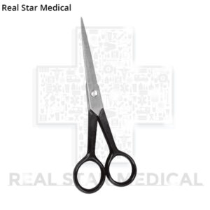 Plastic Handle Hair Cutting Scissors