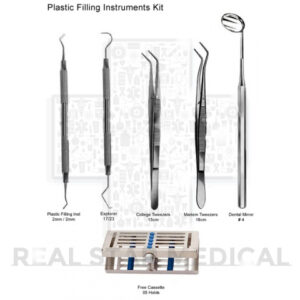 Dental Plastic Filling Instruments Kit